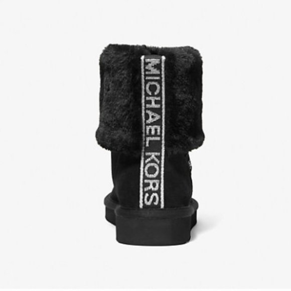 MICHAEL KORS Fur Trim Suede Boot - Picture 3 of 3